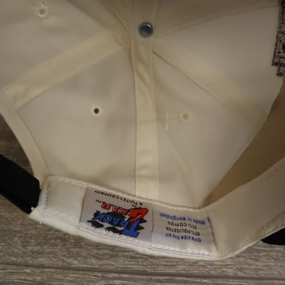 50th Anniversary Nascar Hat 1998 Cap White Black Adult Strapback New W Tags - Picture 11 of 12
